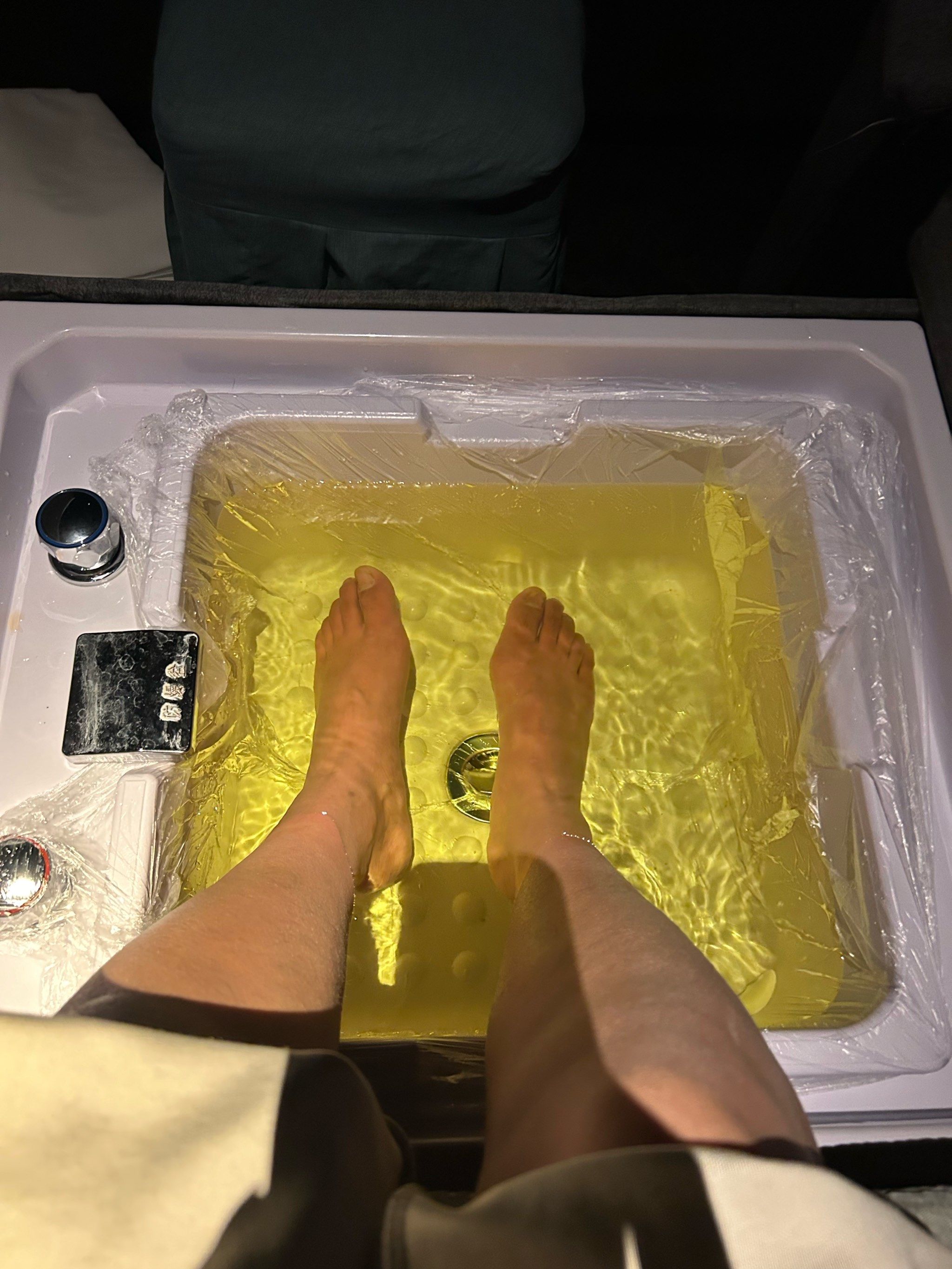 足浴按摩真的很爽