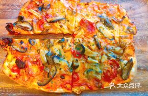 Organic Mushroom Pizza