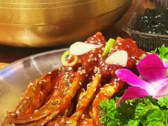 -明洞阿姨·韩式酱蟹烤肉·创意料理(三元桥店)