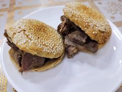烧饼夹肉-清真·鸦儿李记·小馆(后海店)