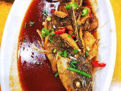 脆皮大鲈鱼-青竹园海鲜餐厅(海天路店)