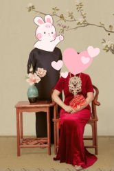 -时光纪亲子全家福照相馆(静安店母女写真父母纪念照)