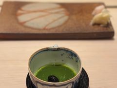 抹茶椰奶冻-Ginza Onodera 鮨(外滩十八号店)