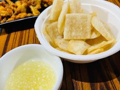 -老红桥炸灌肠牛肚锅烧烤(定福庄店)