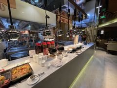 自助取餐区-杭州钱江新城万怡酒店-西餐厅