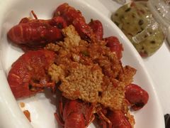咸蛋黄锅巴焗龙虾-御苑宾馆-中餐厅