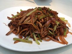 茶树菇爆爽肉-春暖花开(西溪店)
