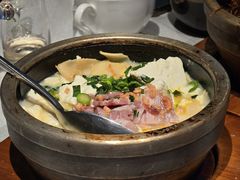 虾干手工石磨豆腐-狮王府淮扬菜(老门东店)