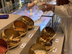 自助调料区-溪边姑娘·拉丝酸奶水果捞(春熙路店)
