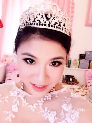 贺贺工作室新娘跟妆-贺贺新娘造型婚纱店