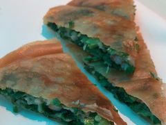 韭菜鲜虾薄饼-桂满陇·杭州小馆(巴黎春天浦建店)