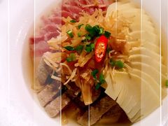 瑶柱腊鹅咸肉蒸冬笋-银树楼(紫玉山庄东区店)