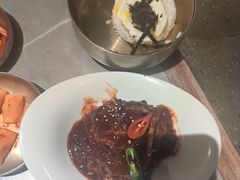 -草家酱蟹炭火烤肉店(珲春南路一店)