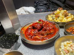 -草家酱蟹炭火烤肉店(珲春南路二店)