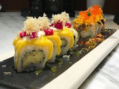 月下龙虎卷和金枕榴莲卷-月下料理(楷林IFC店)