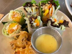 虎虾香芒米纸卷·榴莲汁-CHINCHIN 青青·泰国料理(万象食家店)