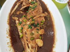 红烧扒皮鱼-碧海银沙海鲜餐厅(恒大海上威尼斯店)