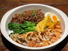 泰式海鲜荞面蔬菜-良木缘咖啡西餐(优品道广场店)