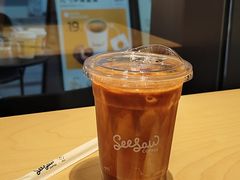 茉莉生椰拿铁-Seesaw Coffee(深圳深业上城店)