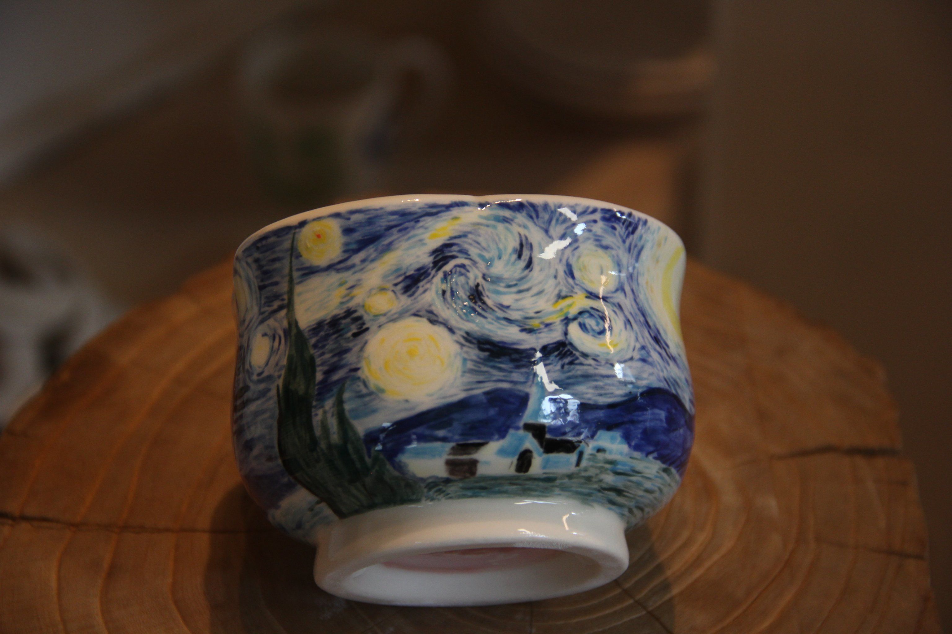 梵高 #审美 #艺术 #云与泥陶舍 #手工陶艺 #梵高星空 #陶瓷 #陶艺diy