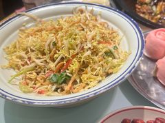 馓子白菜丝-刘淑芬·活鱼铁锅炖(北京首店)