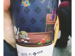 招牌芋圆奶茶-茶百道(新城市广场店)