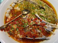 双色鸳鸯鱼头王-望湘园·洞庭渔宴(浦江欢乐颂店)