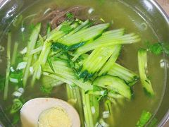 -吉林延边牛肉汤饭，大冷面