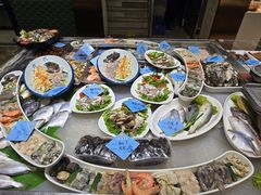-天盛海鲜烧烤大排档·本地小海鲜·牟平腿穗子(幸福店)