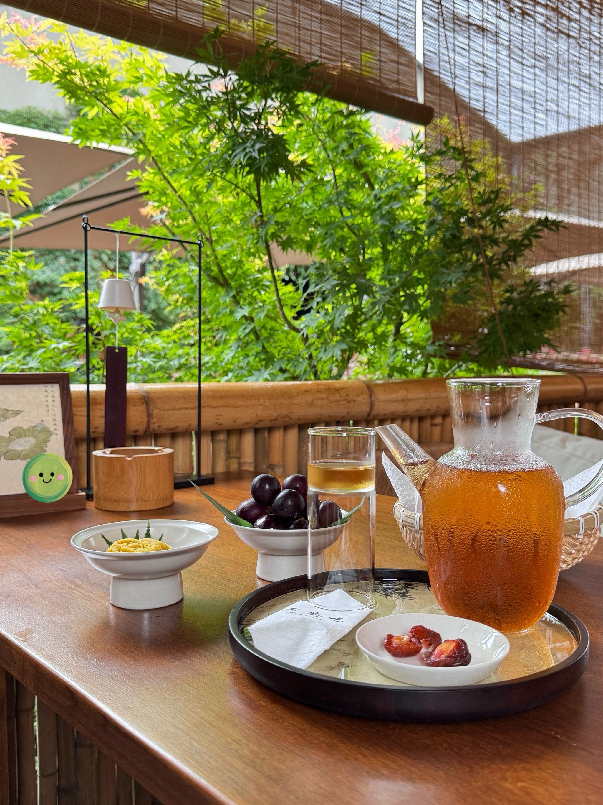 一杯茶的闲适午后