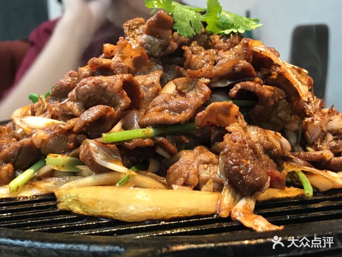 炙子烤羊肉