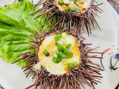 蒸海胆-众想海鲜·烧烤·海肠捞饭·渔家菜(孙家疃店)