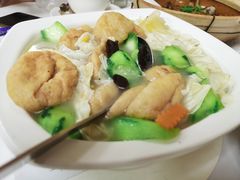胜瓜支竹浸鱼腐-惠爱餐厅