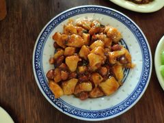 辣子鸡丁浇头-同得兴 Since·1995 传统苏式面馆(嘉馀坊店)