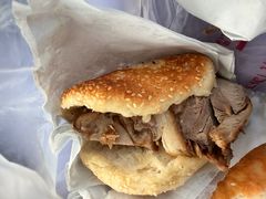 -京东一绝西海子西园烧饼夹肉