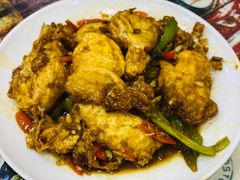 虎皮尖椒荷包蛋-文杰餐馆(南洪时尚风情街店)