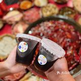 社区里的地道老火锅，手工炒料太香了‼️
