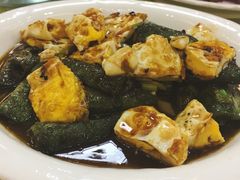 虎皮尖椒荷包蛋豆角-暨南大学（石牌校区）明湖楼