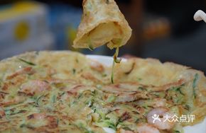Cucumber Shrimp Pancake