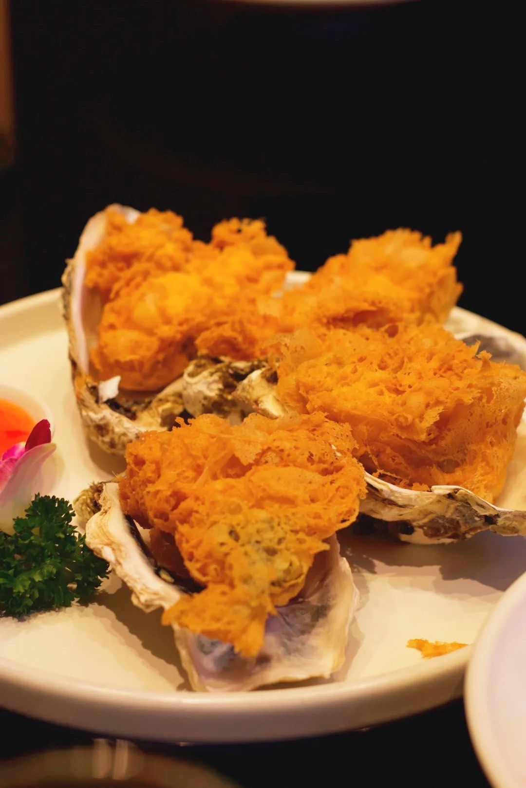 蜂窝生蚝!巨无霸!酥!轻盈!蓬松!里面的