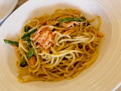 莳萝芦笋珍鲑意面-必胜客(海滨店)
