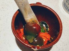 擂辣椒茄子皮蛋-老湖南民间菜·牛肉十八炒(花都店)