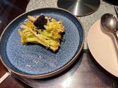 黑松露烤花菜-杭州西子湖四季酒店·金沙厅