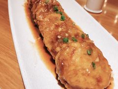 法式鹅肝酿藕饼-粤域茶餐厅
