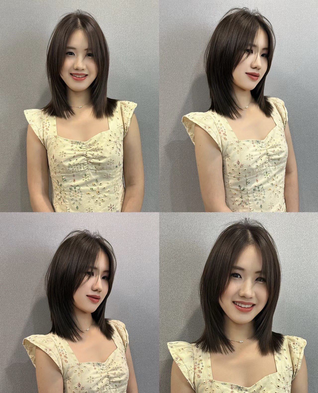 中长发简约风✨