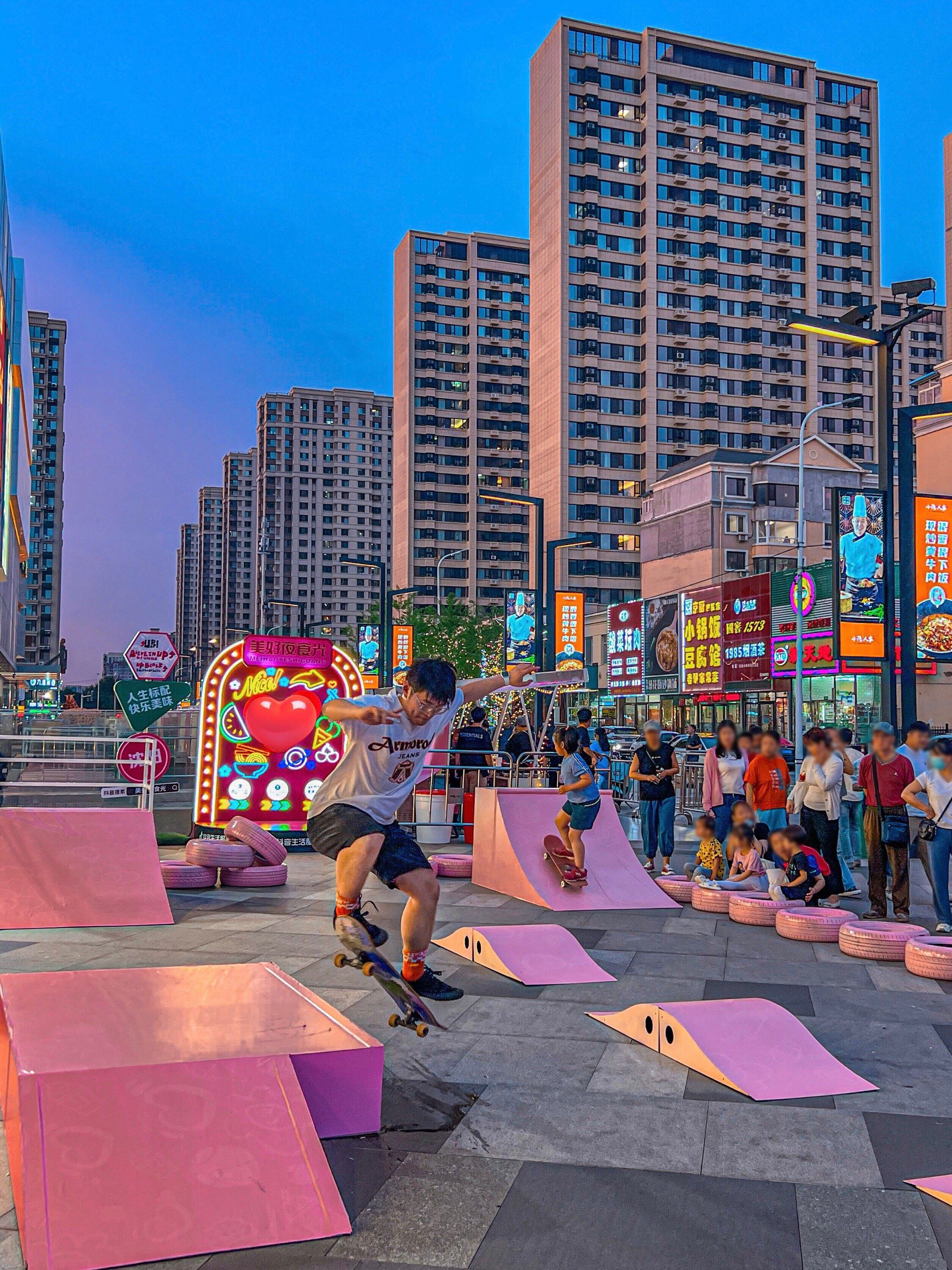 沈阳皇姑万象汇向上运动街区❗️泰泰泰酷辣‼️