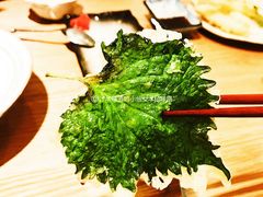 天妇罗紫苏叶-团子君寿司·茶