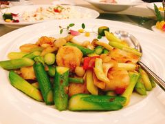 xo酱芦笋炒带子-海逸海鲜酒家(古北店)
