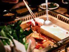 骨汤菌汤牛油锅-九鼎轩脆毛肚火锅(铜山万达店)