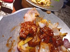 蒜香蜜汁排骨-绿茶餐厅(城西银泰城店)